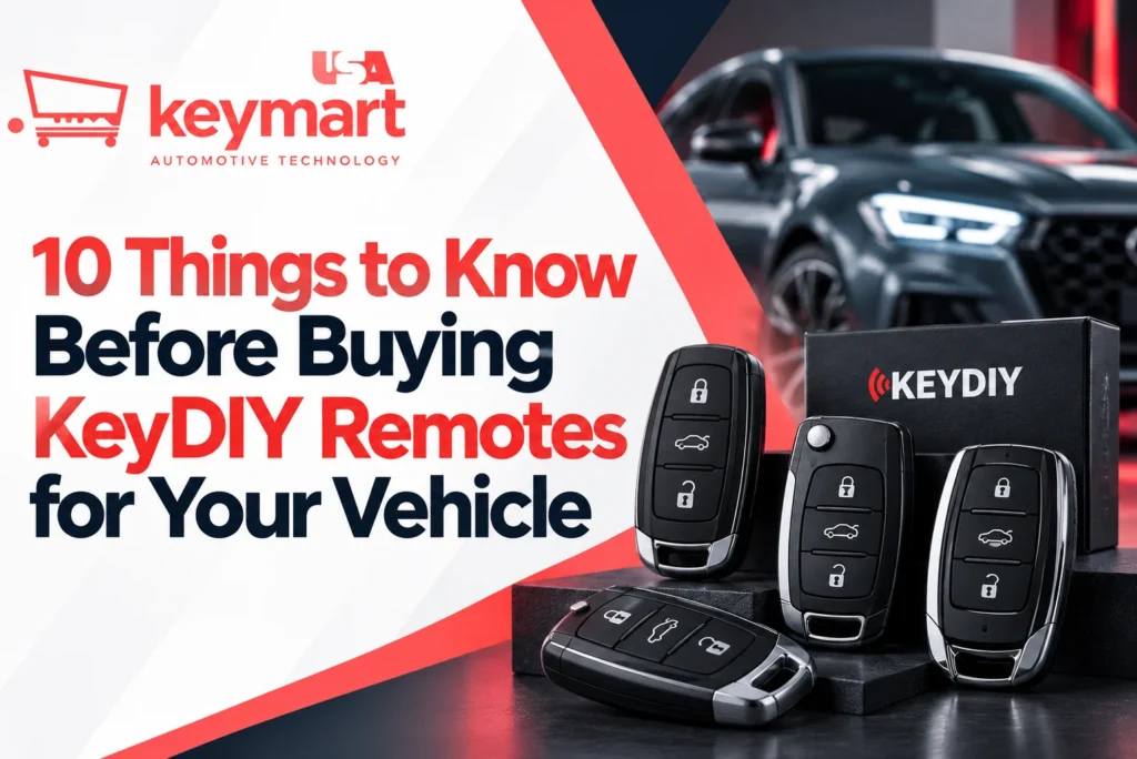 10 Things to Know Before Buying KeyDIY Remotes for Your Vehicle