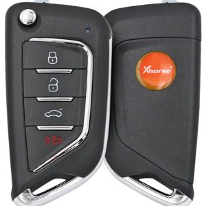 Xhorse Universal Wired Flip Remote Key Cadillac Style 4 Button