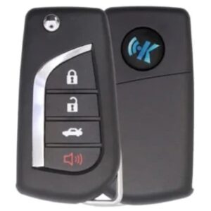 KD Flip Remote Toyota style 2+1 button