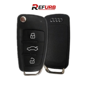 Audi - A3, Q2, Q3L - Flip Key OEM Refurb 2013 - 2017 - 4 Button, 315 MHZ