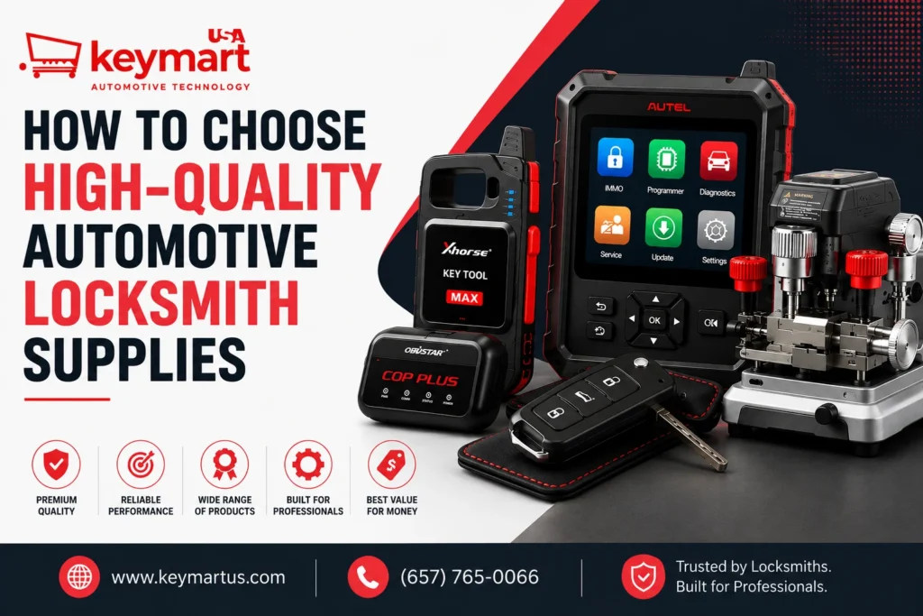 Automotive Locksmith Supplies