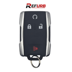 Chevrolet Silverado Sierra 2019 Cromo 4 Button 433 MHz