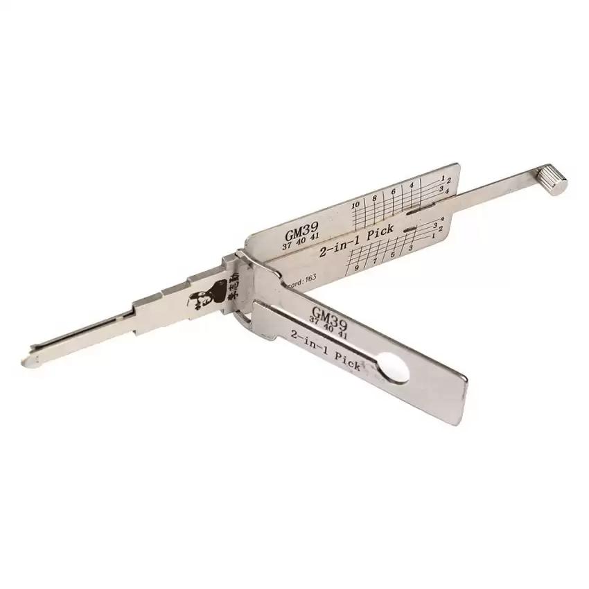 LISHI GM39 GM 2-In-1 Pick & Decoder